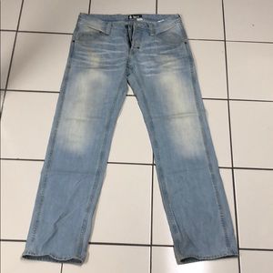 H&M men’s light wash jeans